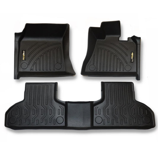 BMW X5 F15 2013-2018 3D Fully Tailored Mats 3-PC in Black – Mudblock