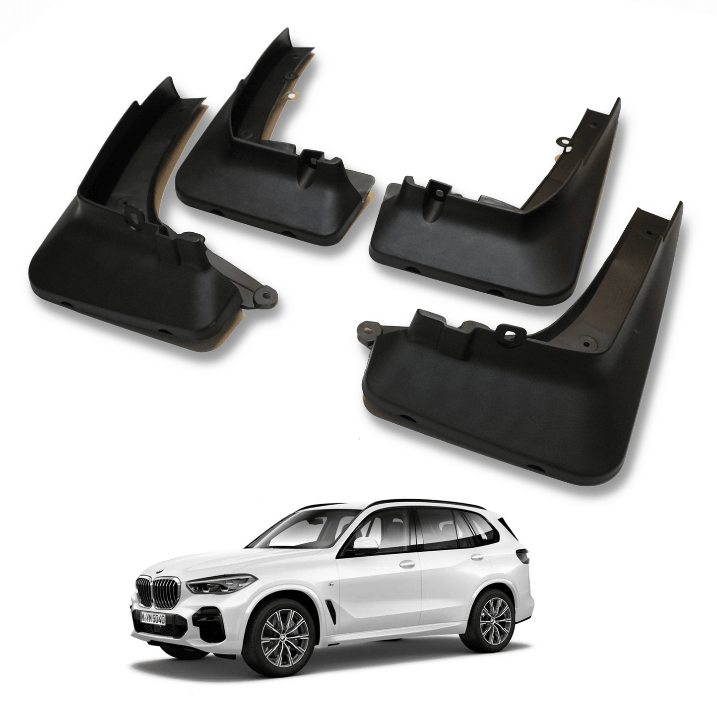 BMW X5 G05 2019 On OE Style Mud Flap Set – For M-Sport Models