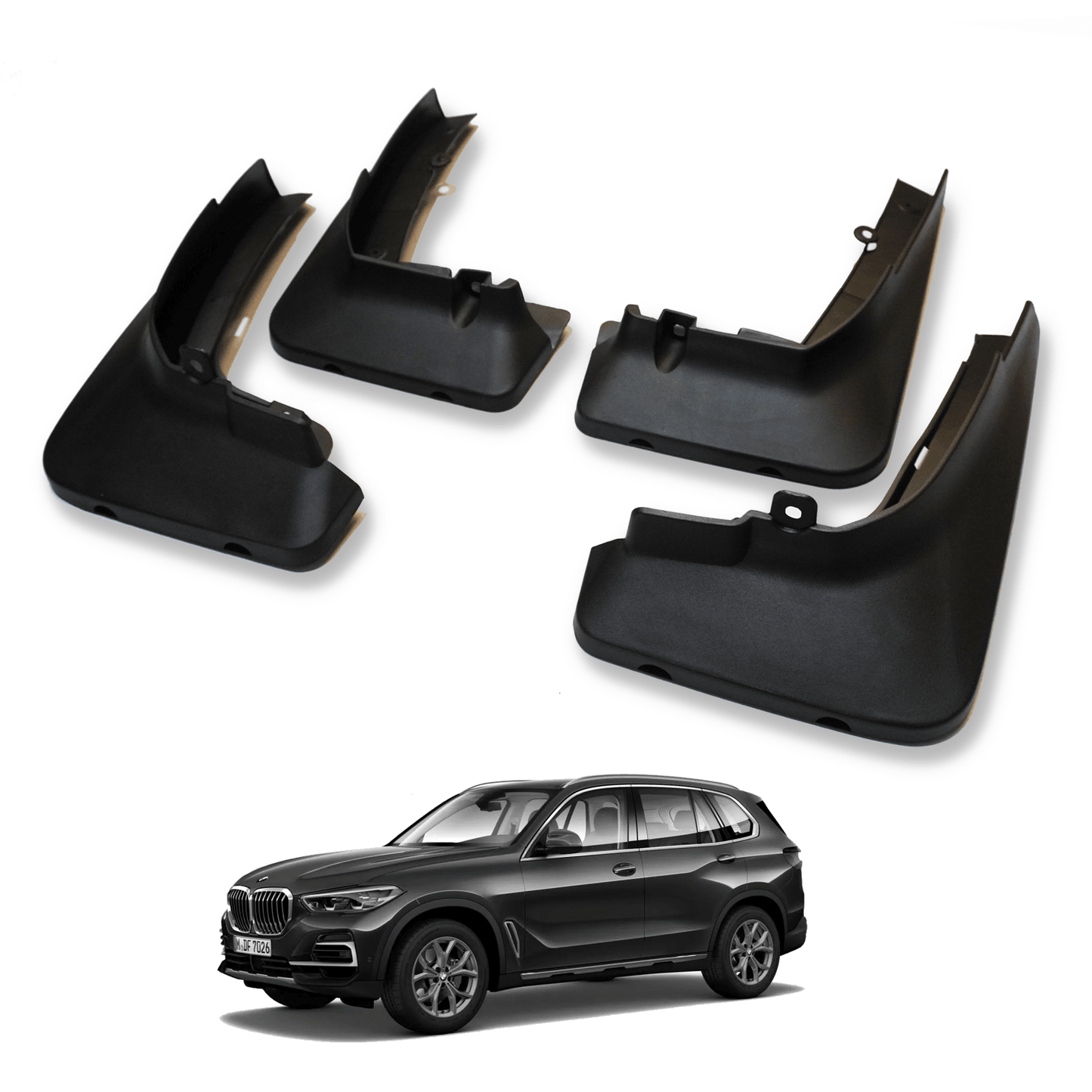 BMW X5 G05 2019 On OE Style Mud Flap Set – For Standard Models