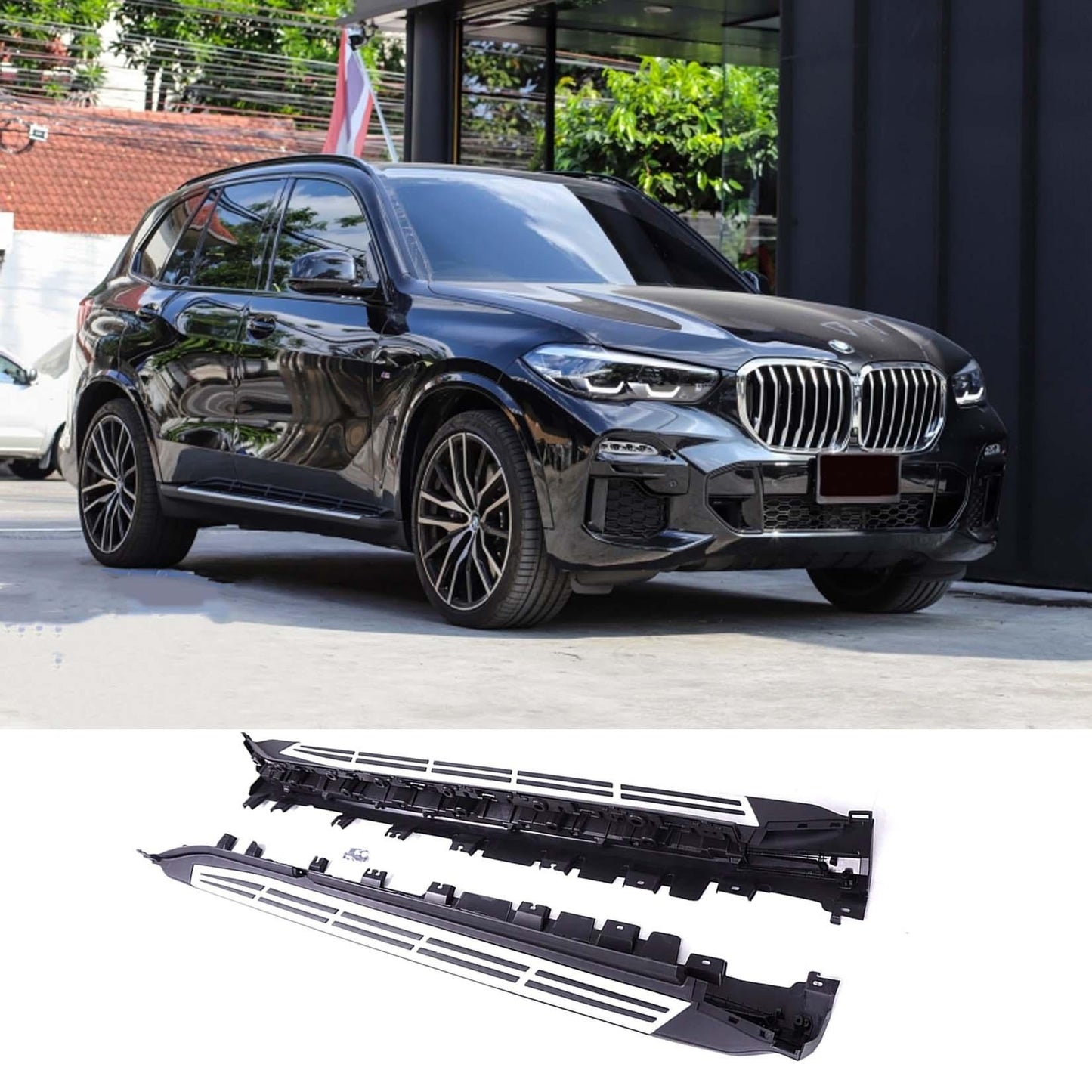 BMW x5 G05 2019 on OEM Style Side Steps - Silver