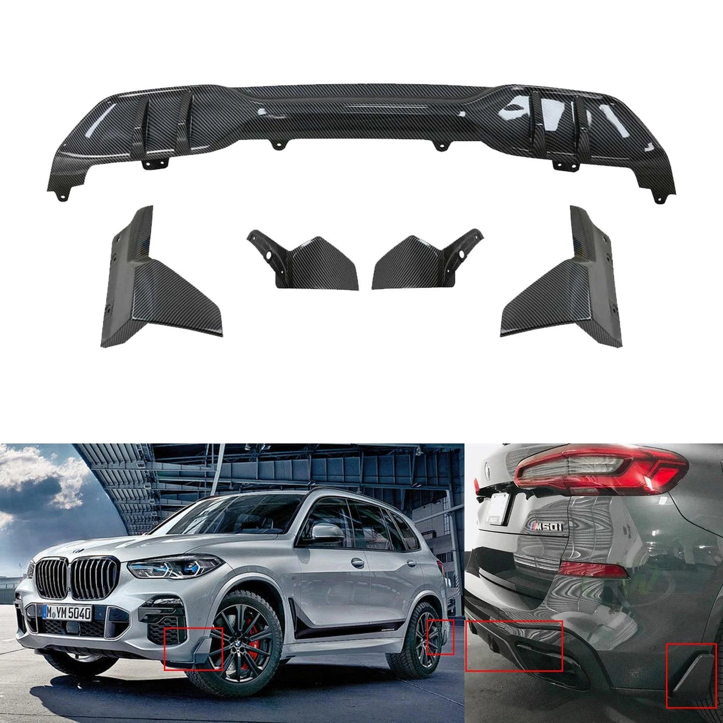 BMW X5 G05 (2018+) AeroKit Carbon Look