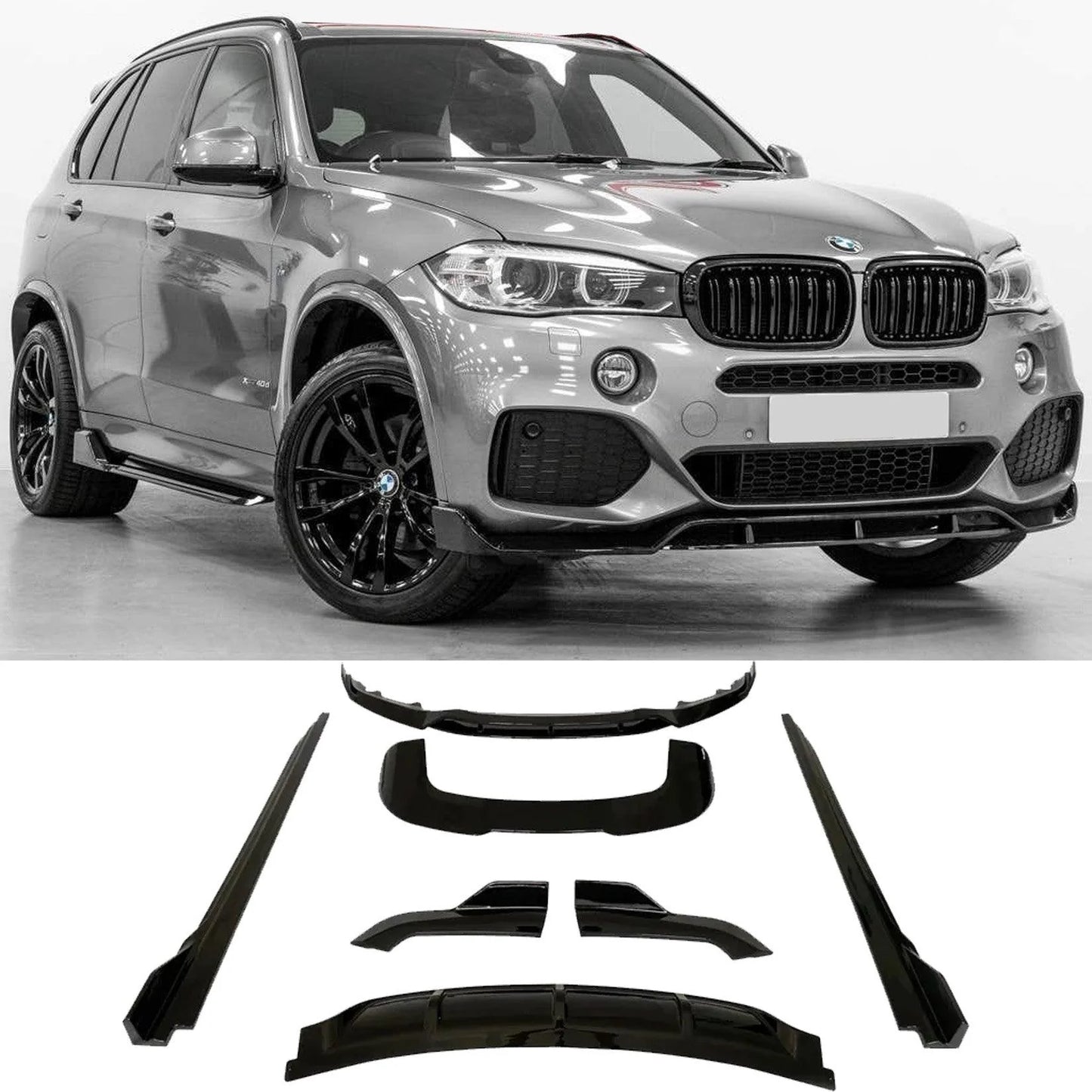 BMW X5 F15 2013-2018 M Sport - Full Body Kit In Gloss Black