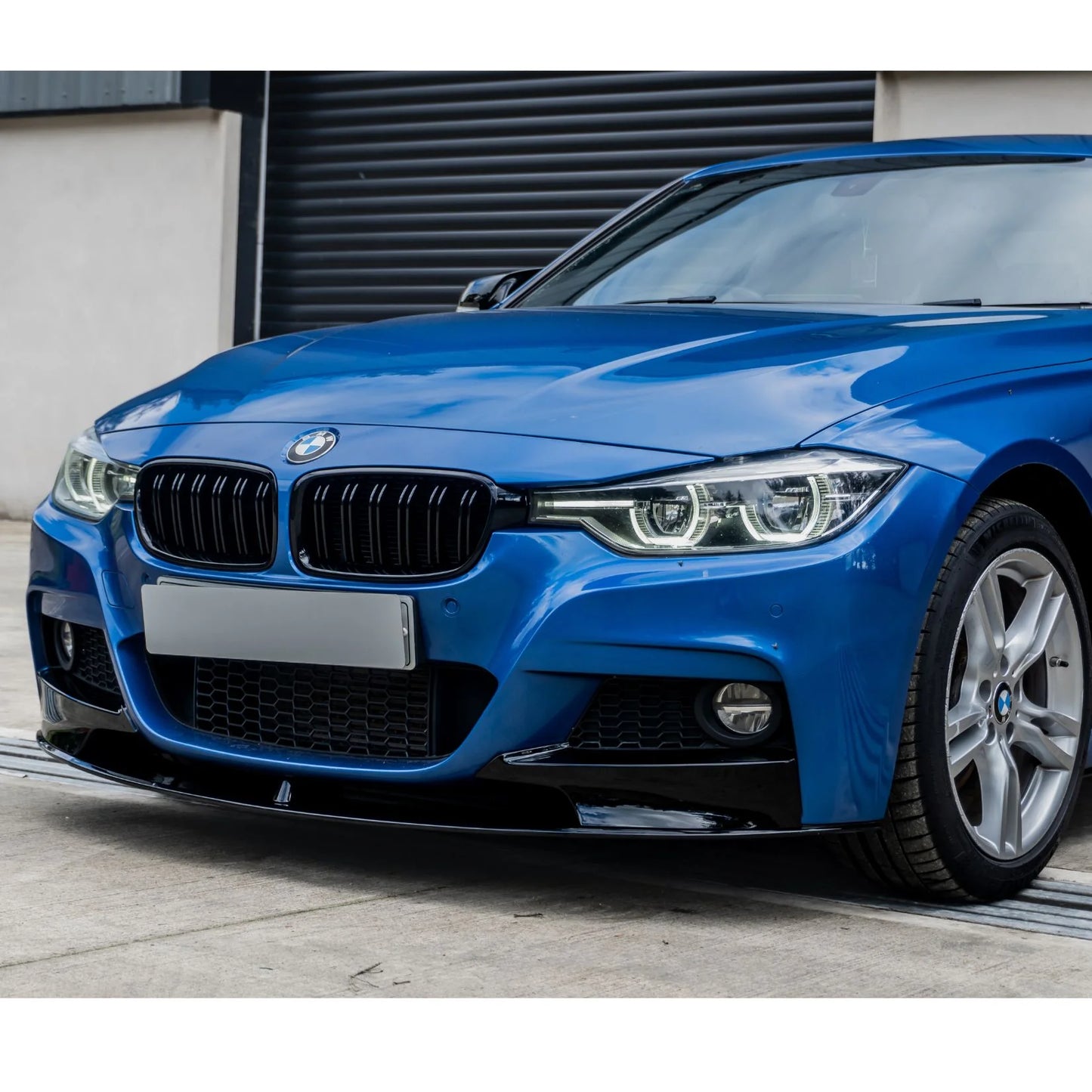 BMW 3 Series F30 M Sport 2012-2018 Gloss Black Full Aero Body Kit - Diffuser 00___