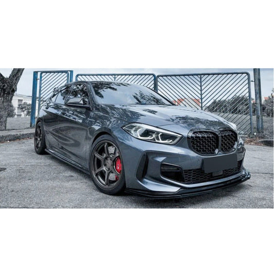 BMW 1 Series F40 2019+ Gloss Black M Sport/M135i Front Splitter