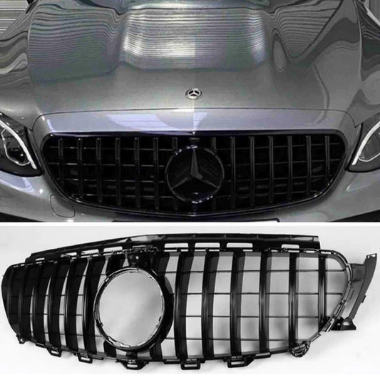 Mercedes E-Class W213 21+ - GT Panamericana Grill In Gloss Black