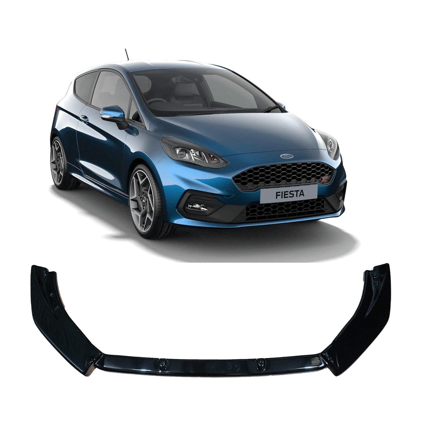 Ford Fiesta MK8 ST 2018-2021 / Fiesta ST Line 2017-2021 - RISPER Front Splitter