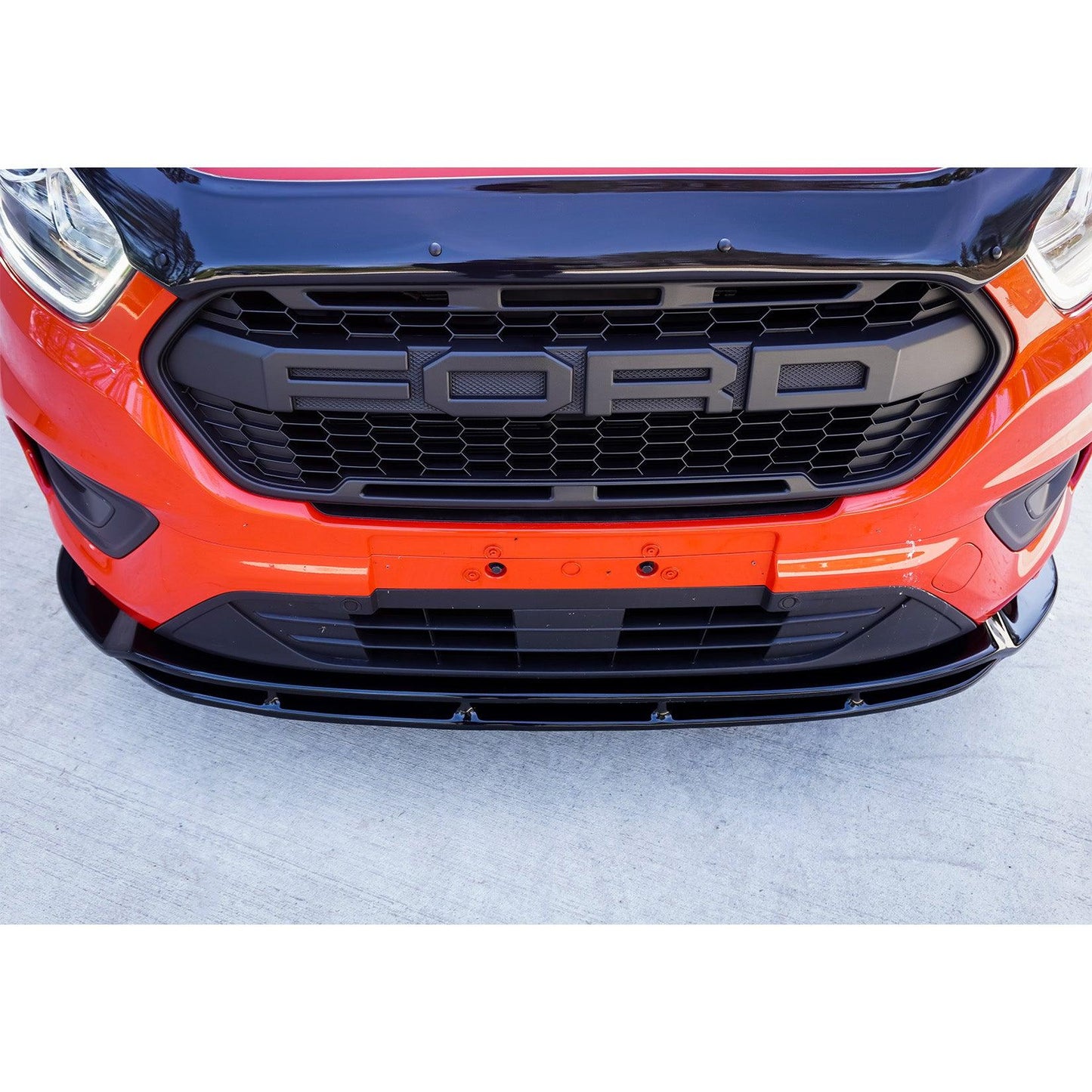 Ford Transit Custom 2018 Onward STX Front Splitter Spoiler