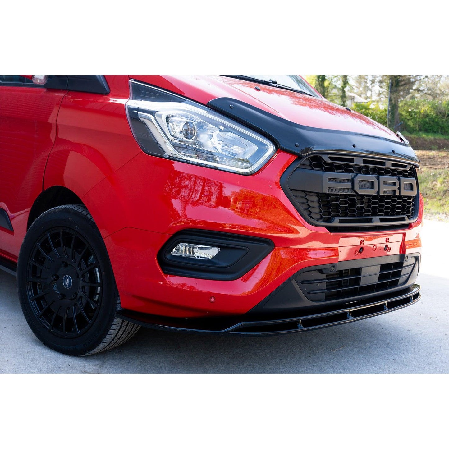 Ford Transit Custom 2018 Onward STX Front Splitter Spoiler