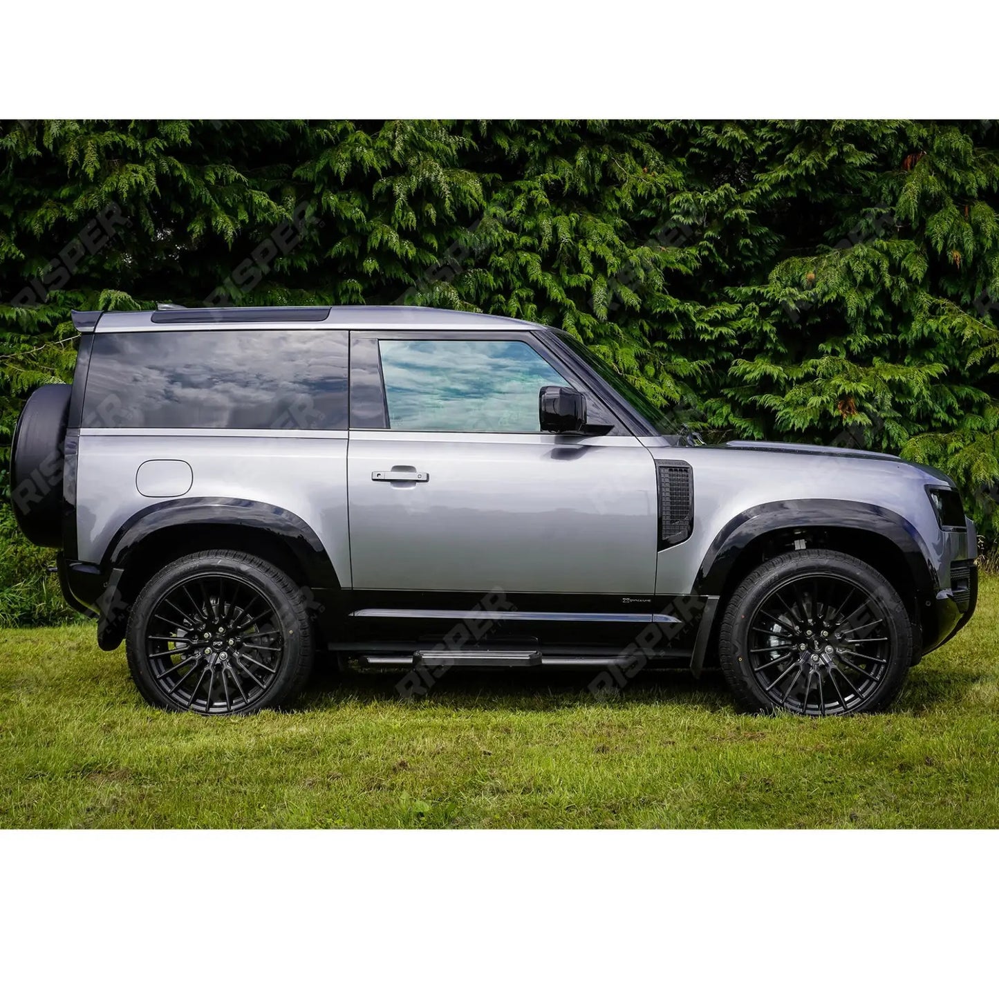 Gloss Black Full Upgrade KitFor Land Rover Defender L663 90
