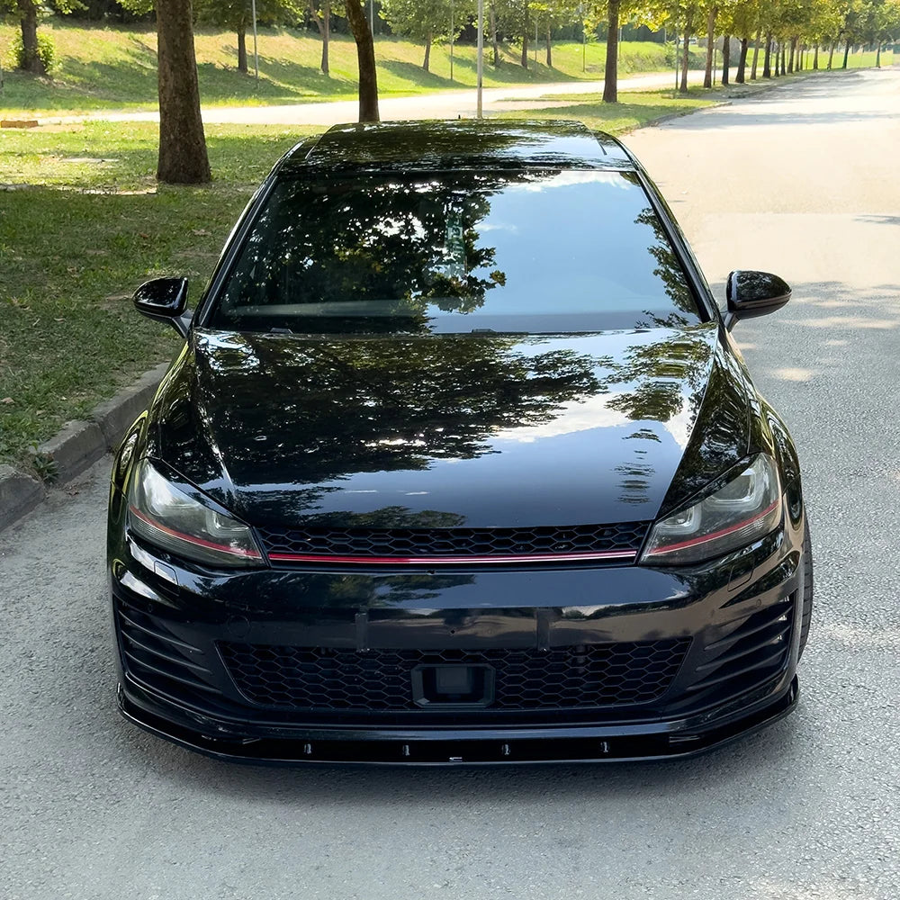 Volkswagen Golf Mk7 2013-2017 Gloss Black Front Splitter - GTI/GTD/R-Line