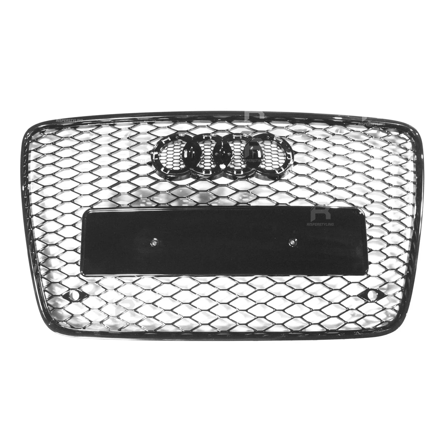 Audi Q7 2006-2014 Gloss Black 'RSQ7 Style' Honeycomb Grill