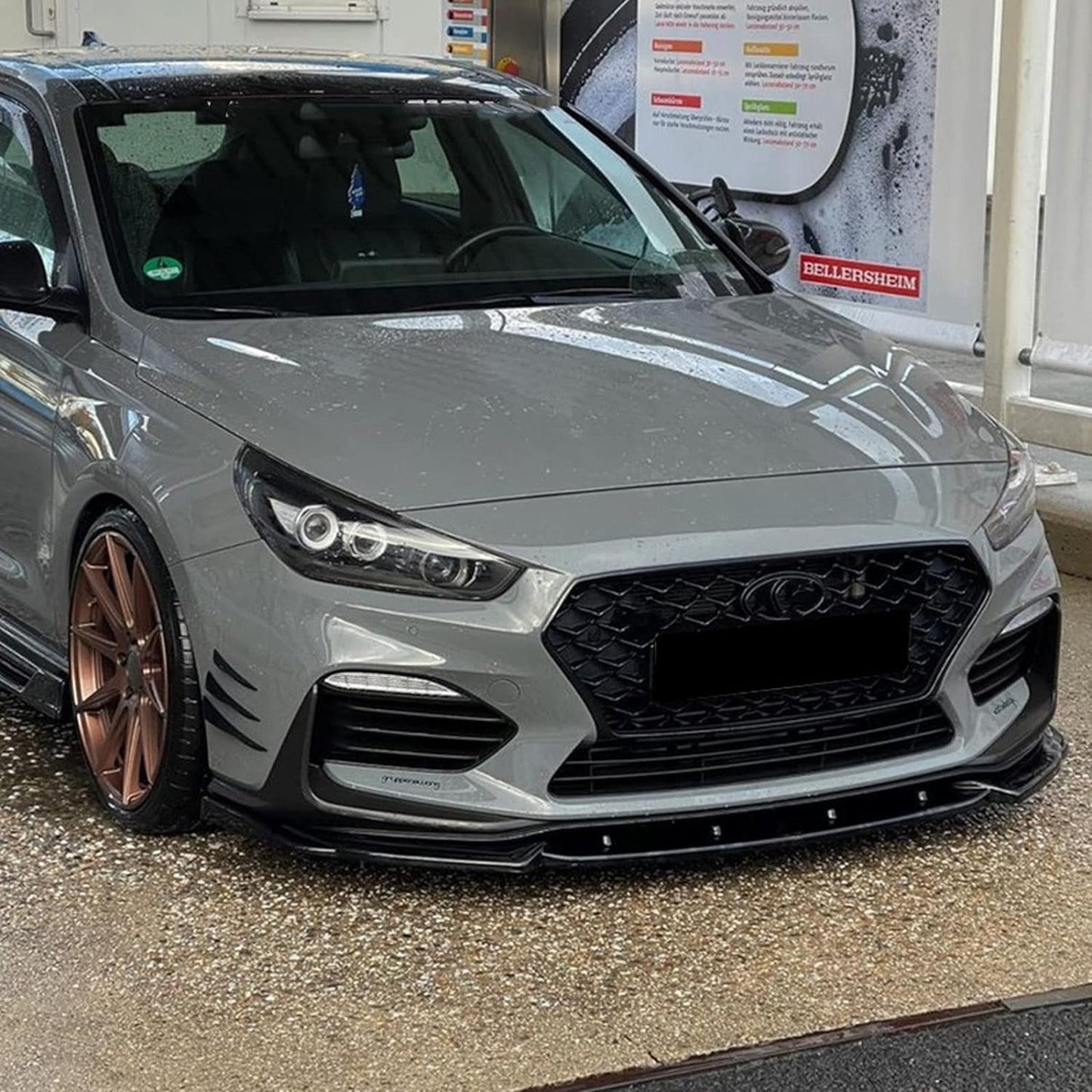 Hyundai i30 N MK3 Hatchback/Fastback 2017-2020 - RISPER Front Splitter In Gloss Black