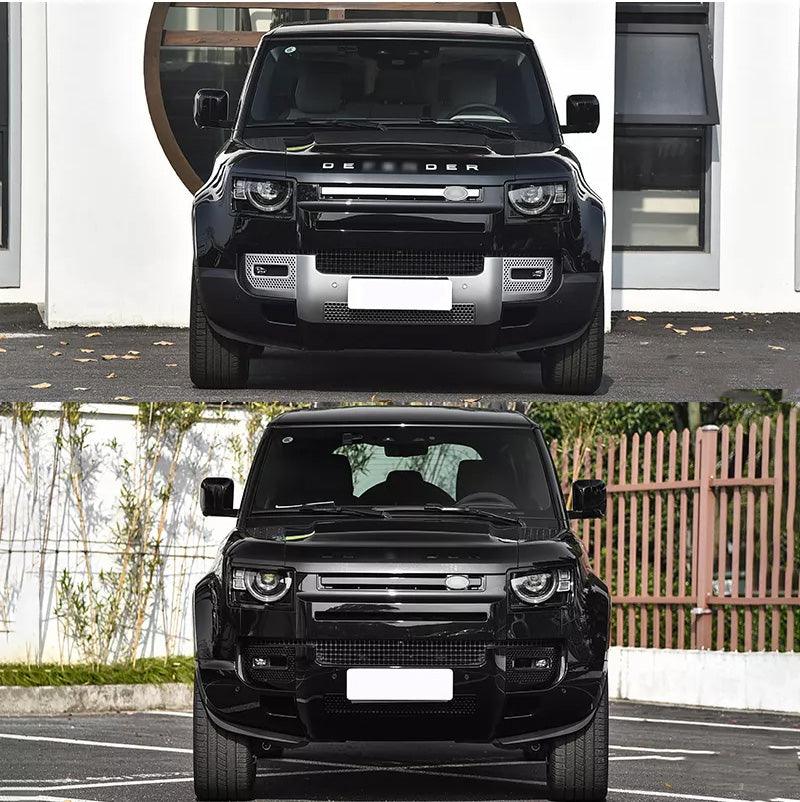 Land Rover Defender L663 110//90 2020 On - Full Exterior Front & Rear Black Pack 007