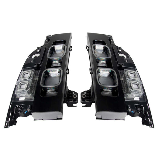 LAND Land Rover Defender L663 2020 On Smoked X Rear Tail Lights Pair - GenuineDEFENDER L663 2020 ON SMOKED X REAR TAIL LIGHTS PAIR - GENUINE