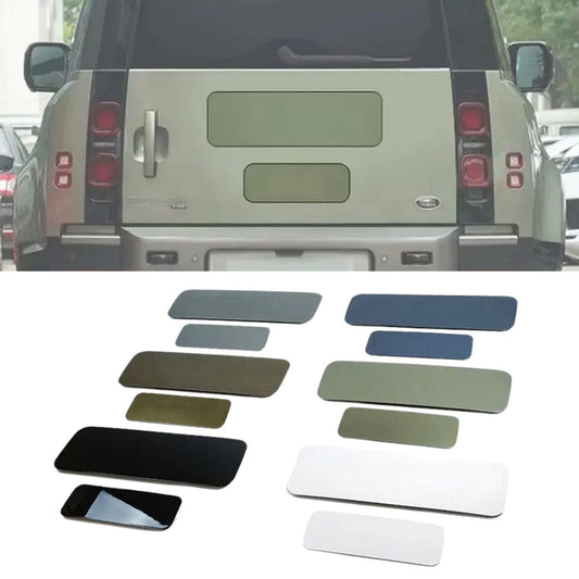 Land Rover Defender L663 90 /110 / 130 2020 Onward - Spare Wheel Cover Removal Plate - Colour Coded