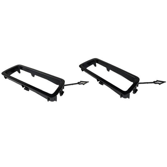 Land Rover Defender L663 90/110/130 2020 On - Tow Loop Trim Finishers - Black