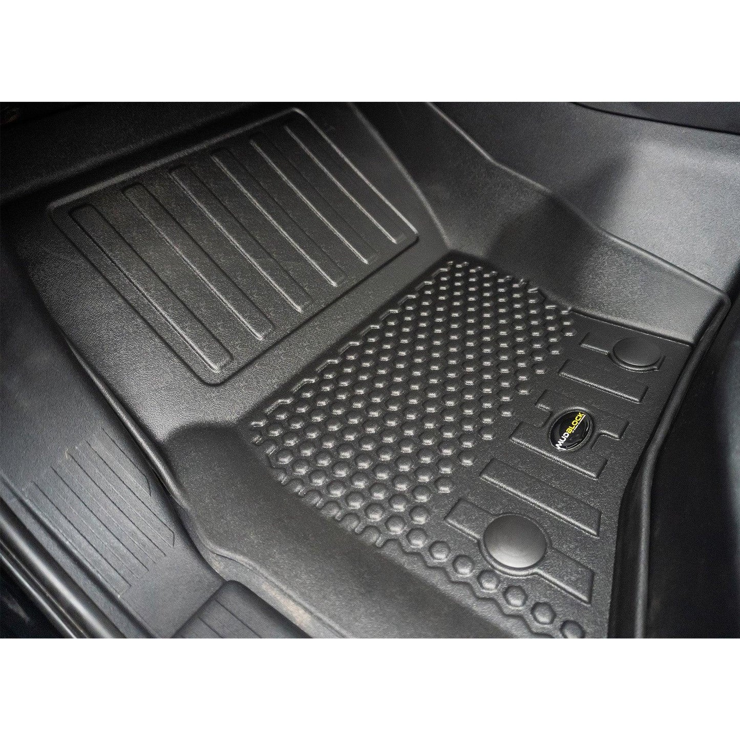 Land Rover Defender L663 90 2020 Onward - Mud Block Floor Mats Full Set