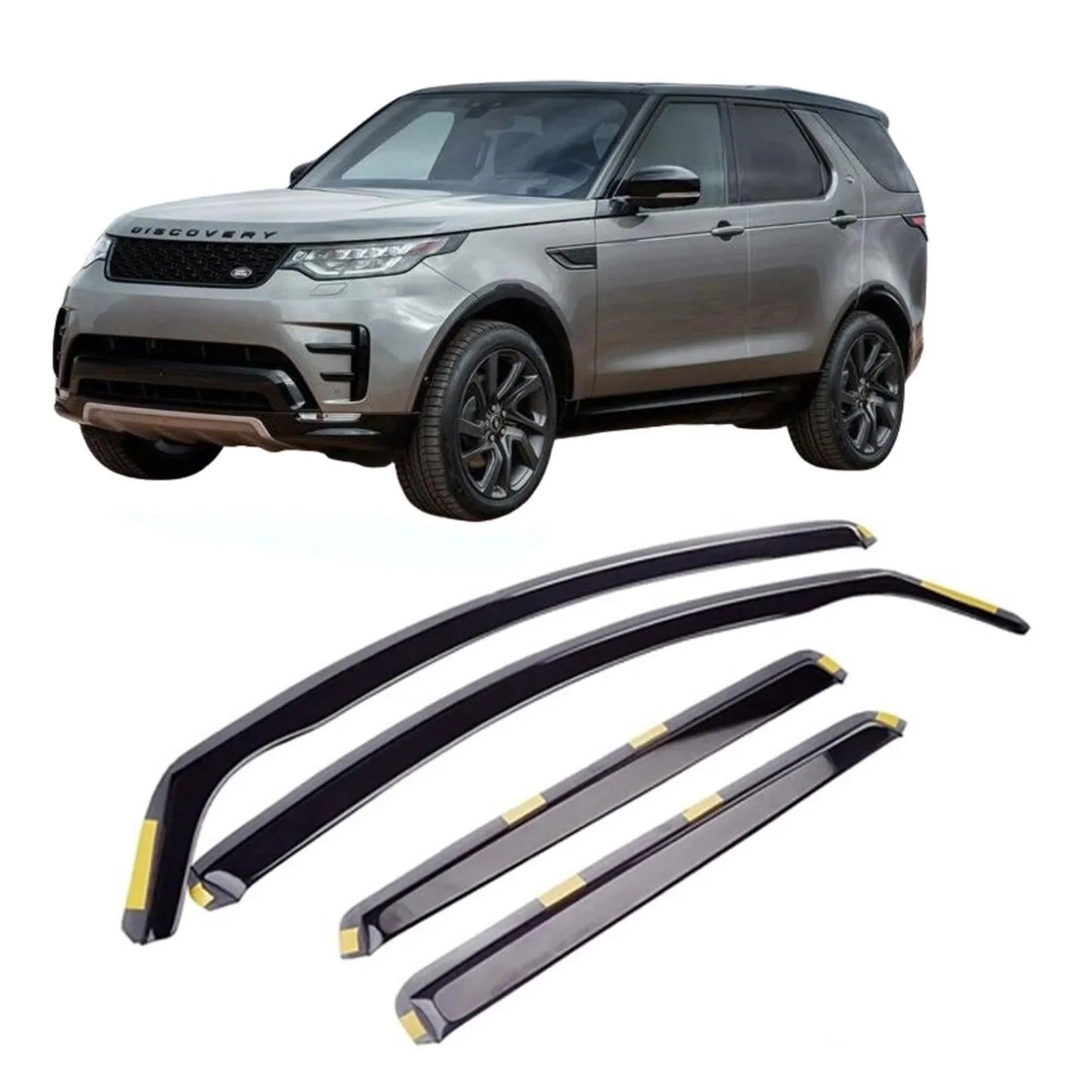 Land Rover Discovery 5 STX Internal Wind Deflectors - 4PCS - Clip In Fitment