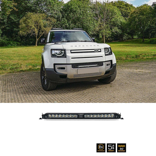 Land Rover Defender L663 2020 On – Lazer Grill Light Kit – L18 Elite with Low Beam Assist