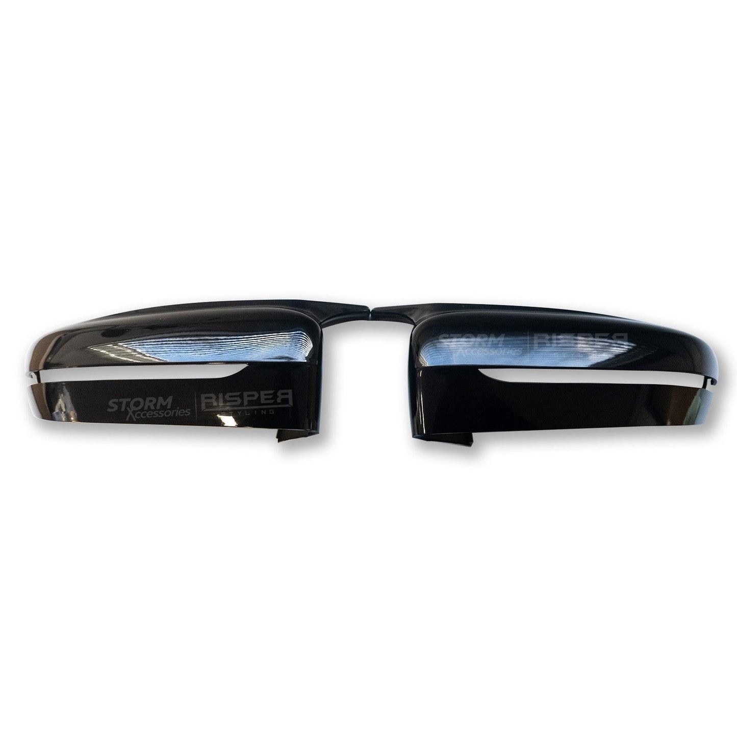 M Style Mirror Covers in Gloss Black for BMW G Series G20 G22 G23 G30 G11 G15