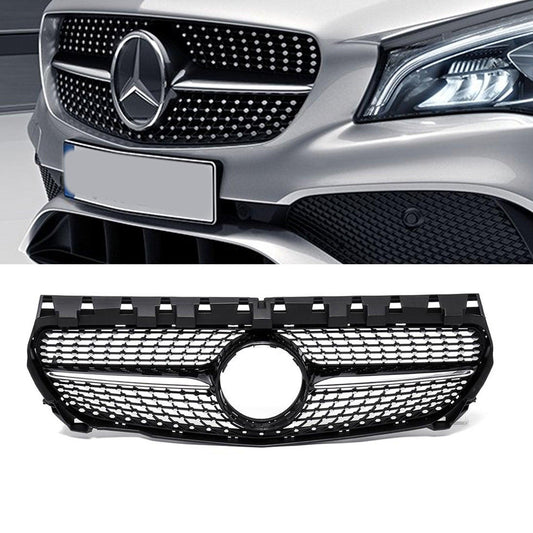 Mercedes CLA W117 2013-2015 Front Grill - Diamond Style