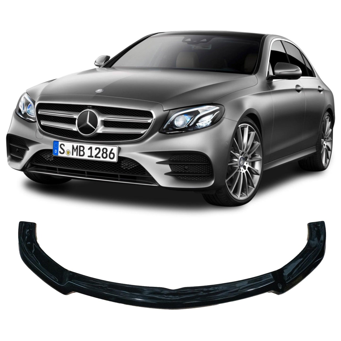 Mercedes E-Class W213 (C238) AMG-LINE / E53 AMG 2017-2020 - Gloss Black Risper Front Splitter