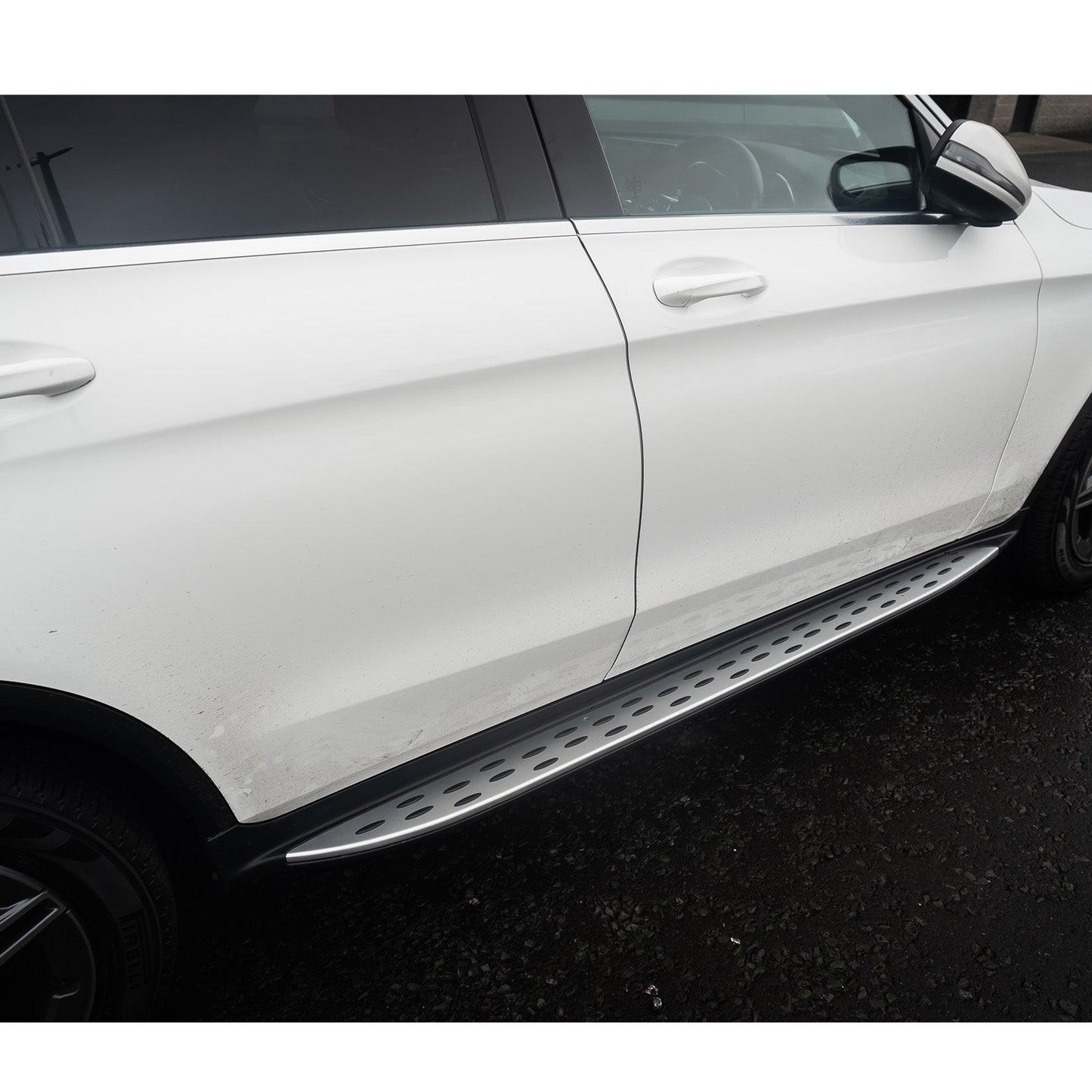 MERCEDES  GLC X253 2015-2022 OE STYLE INTEGRATED SIDE STEPS RUNNING BOARDS -STX8023