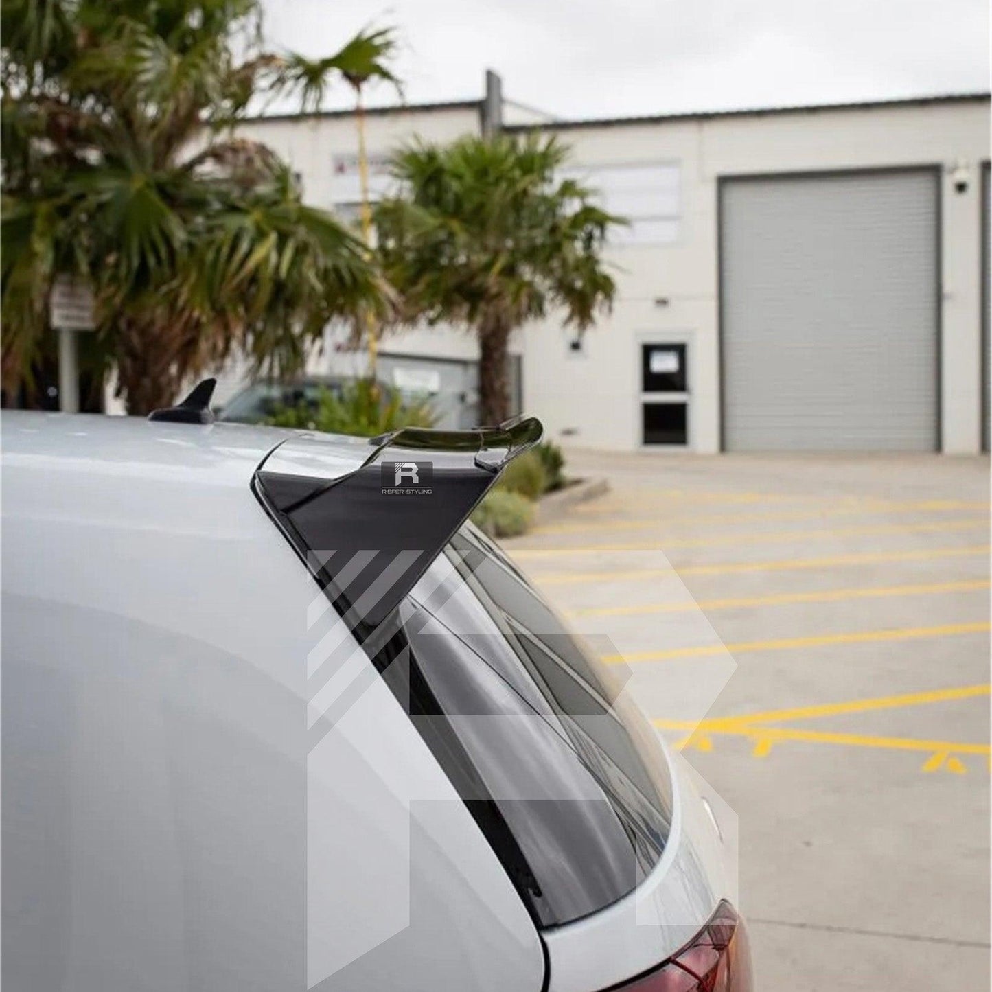 Oettinger Style Gloss Back Spoiler Cap Extensions For Golf / Polo / A3 All Oettinger Style Spoilers