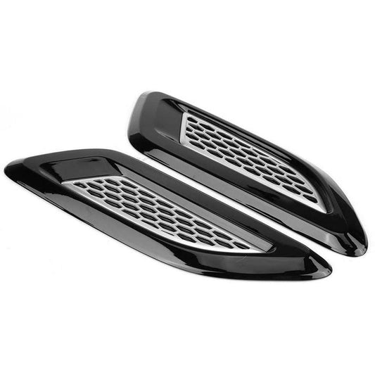 Range Rover Sport 2014 – 2017 – L494 – Bonnet Vents Grilles In Black & Silver