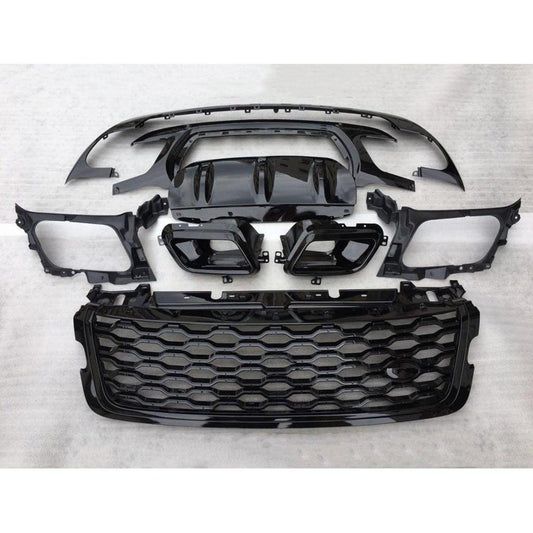 Range Rover Velar 2017 On – L560 – Dynamic Upgrade Kit – Grille, Side Vents, Bumper – Black