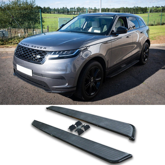 Range Rover Velar 2017 On Oe Style Running Boards – Side Steps In Black