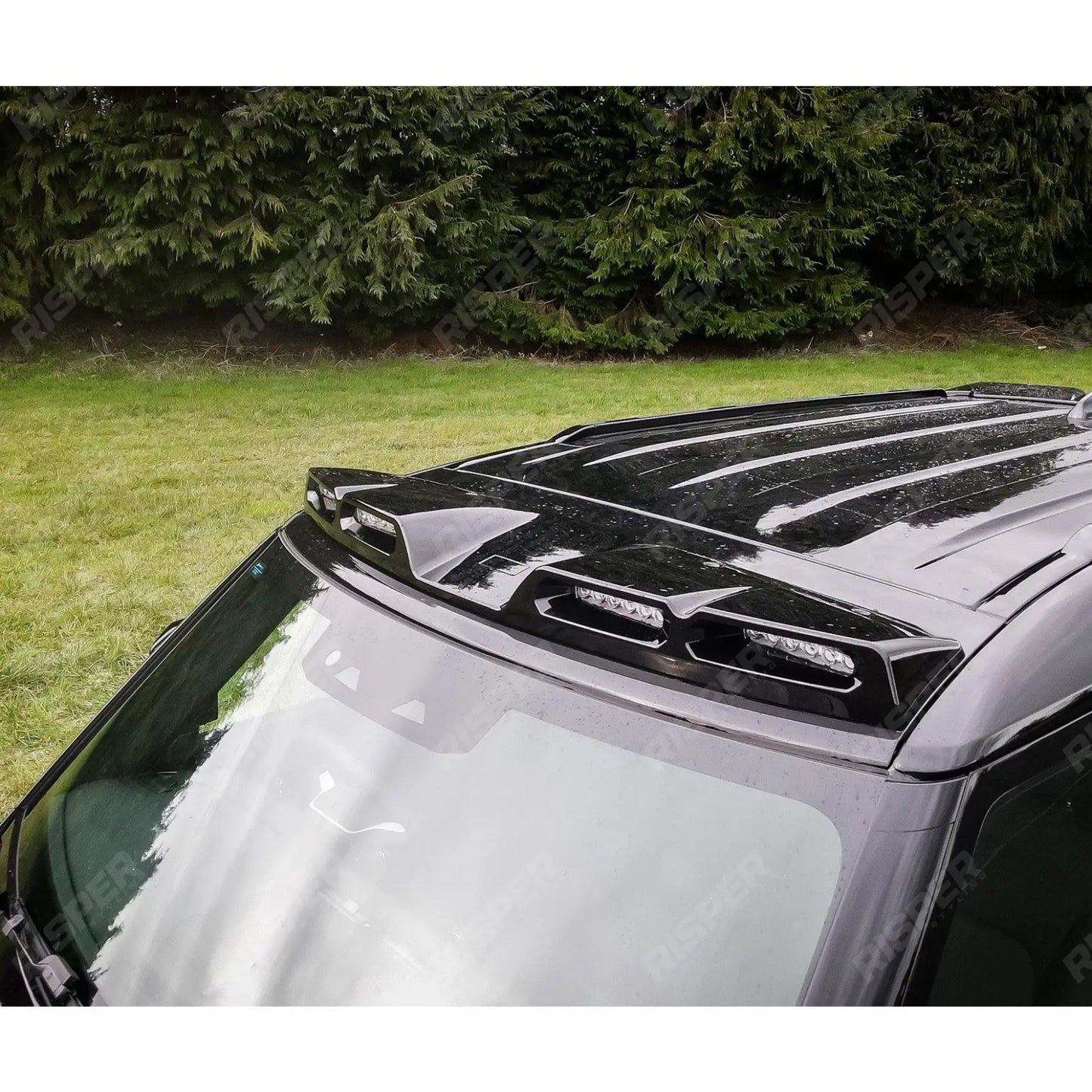 Roof Light Pod V2 In Gloss Black For Land Rover Defender L663 90/110/130 2020+