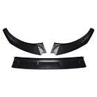 Audi A3/S3 8V S-Line 2012-2017 Gloss Black Front Splitter Spoiler Lip