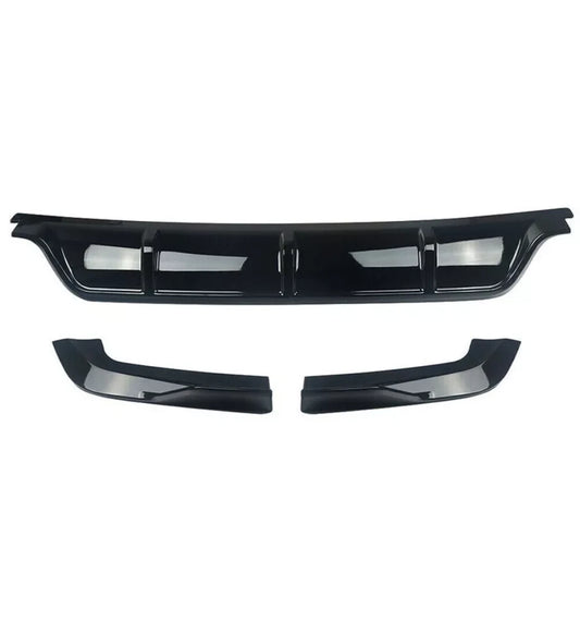 BMW X5 F15 2013-2018 Rear Diffuser Splitter Spoiler Gloss Black
