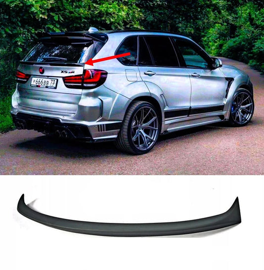 BMW X5 F15 2013-2018 M Sport Style Rear Boot Spoiler in Gloss Black