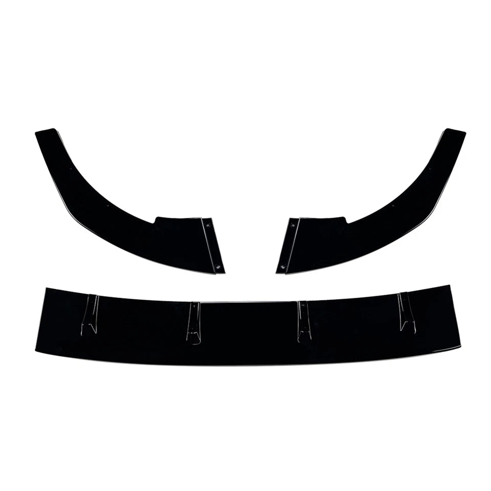 Volkswagen Golf MK8 GTI CS/ R 2020+ - Gloss Black Front Splitter Spoiler Lip