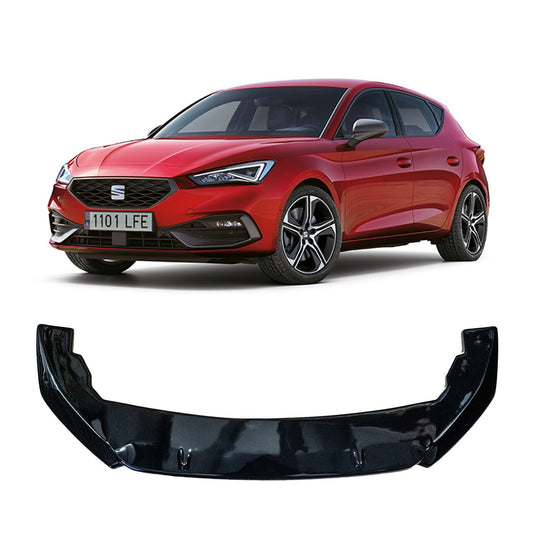 Seat Leon Fr Mk4 2020+ - Risper Front Splitter Lip In Gloss Black