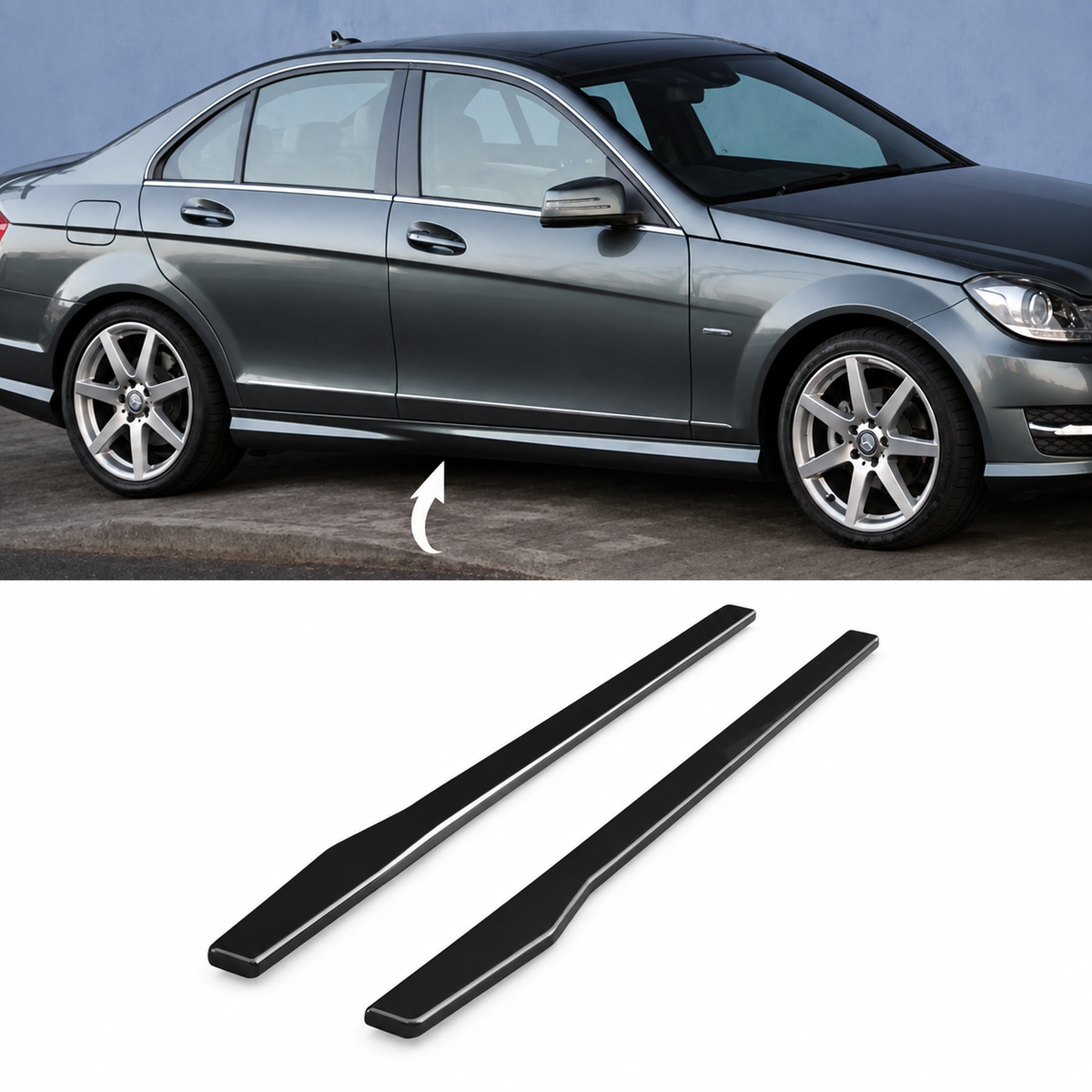 Universal Side Skirts 217CM