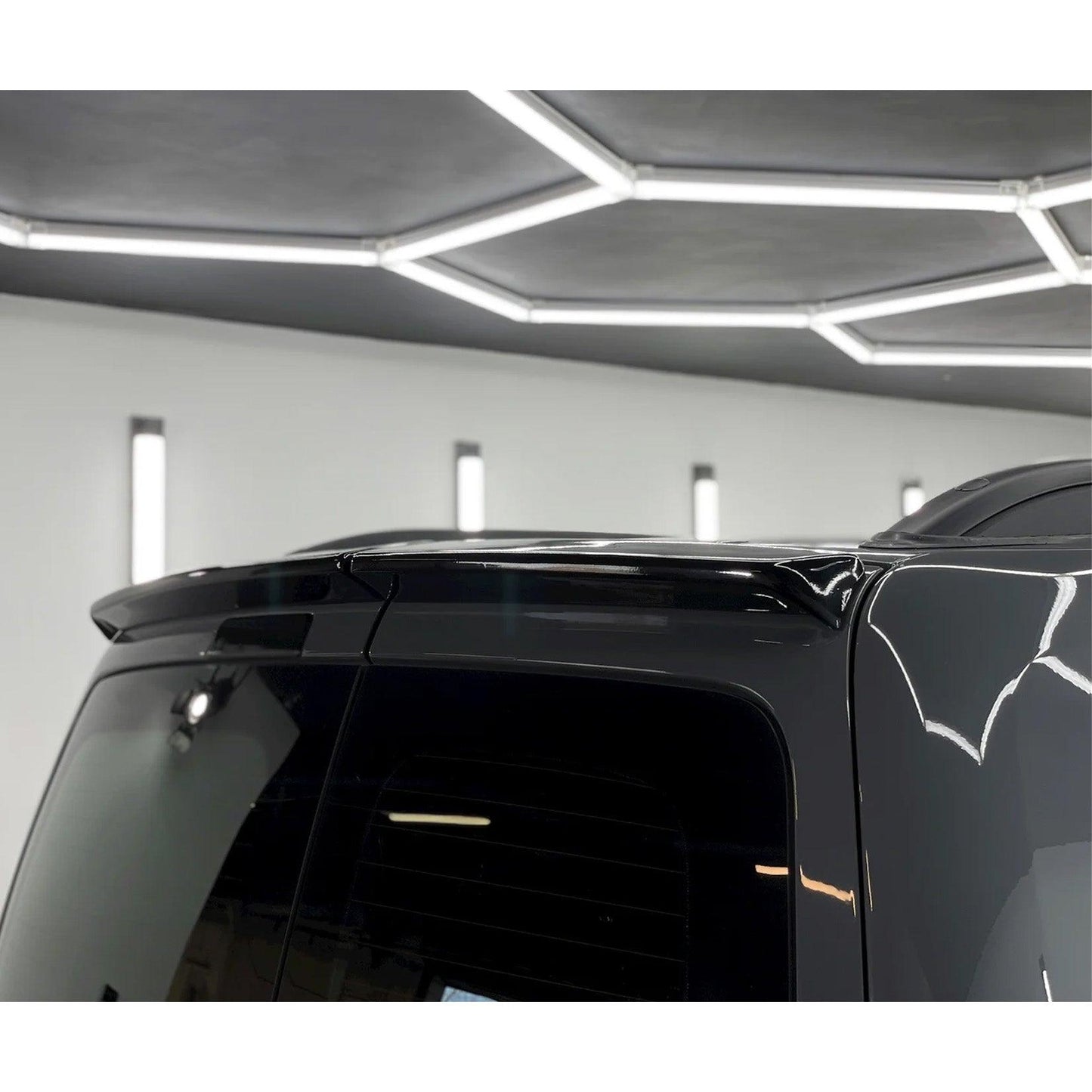 Volkswagen Caddy 2005-2020 Barn Door - Rear Spoiler - Gloss Black