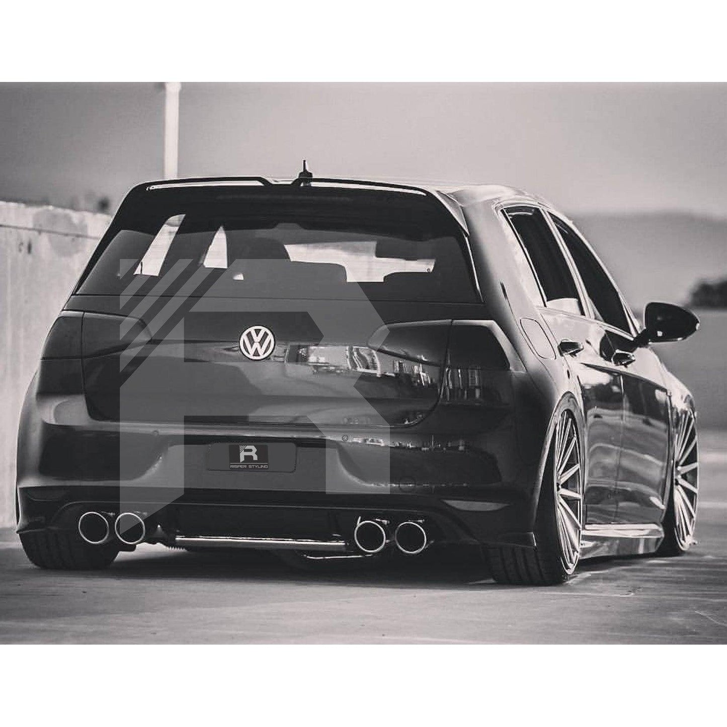 Volkswagen Golf MK7 / MK7.5 GTI/GTD/R/GTE 2012-2020 - Oettinger Style Rear Spoiler in Gloss Black