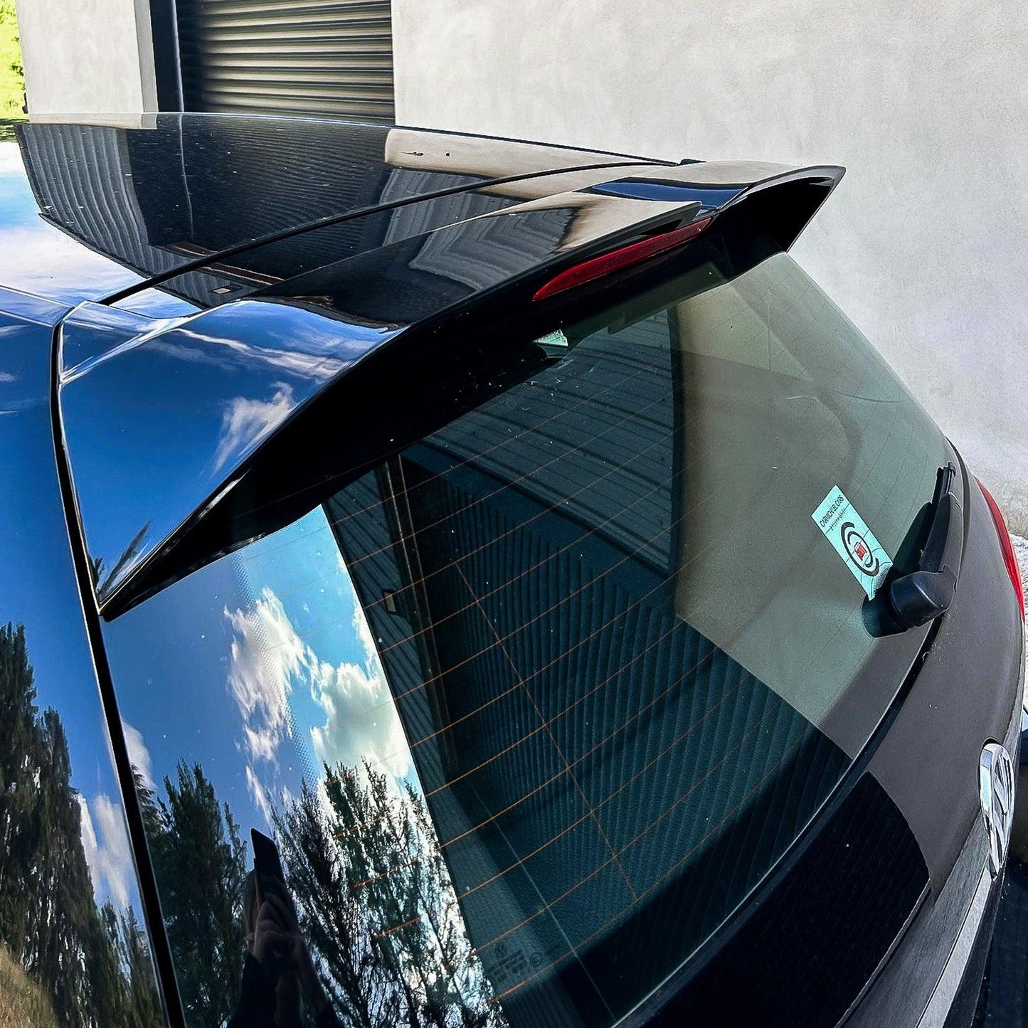 Volkswagen Golf MK7 / MK7.5 TSI/TDI 2012-2020 - Oettinger Style Rear Spoiler in Gloss Black