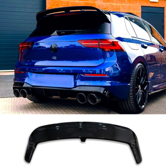 Volkswagen Golf MK8 R/R-Line/GTI 2020+ - Club Sport CS Style Rear Spoiler in Gloss Black