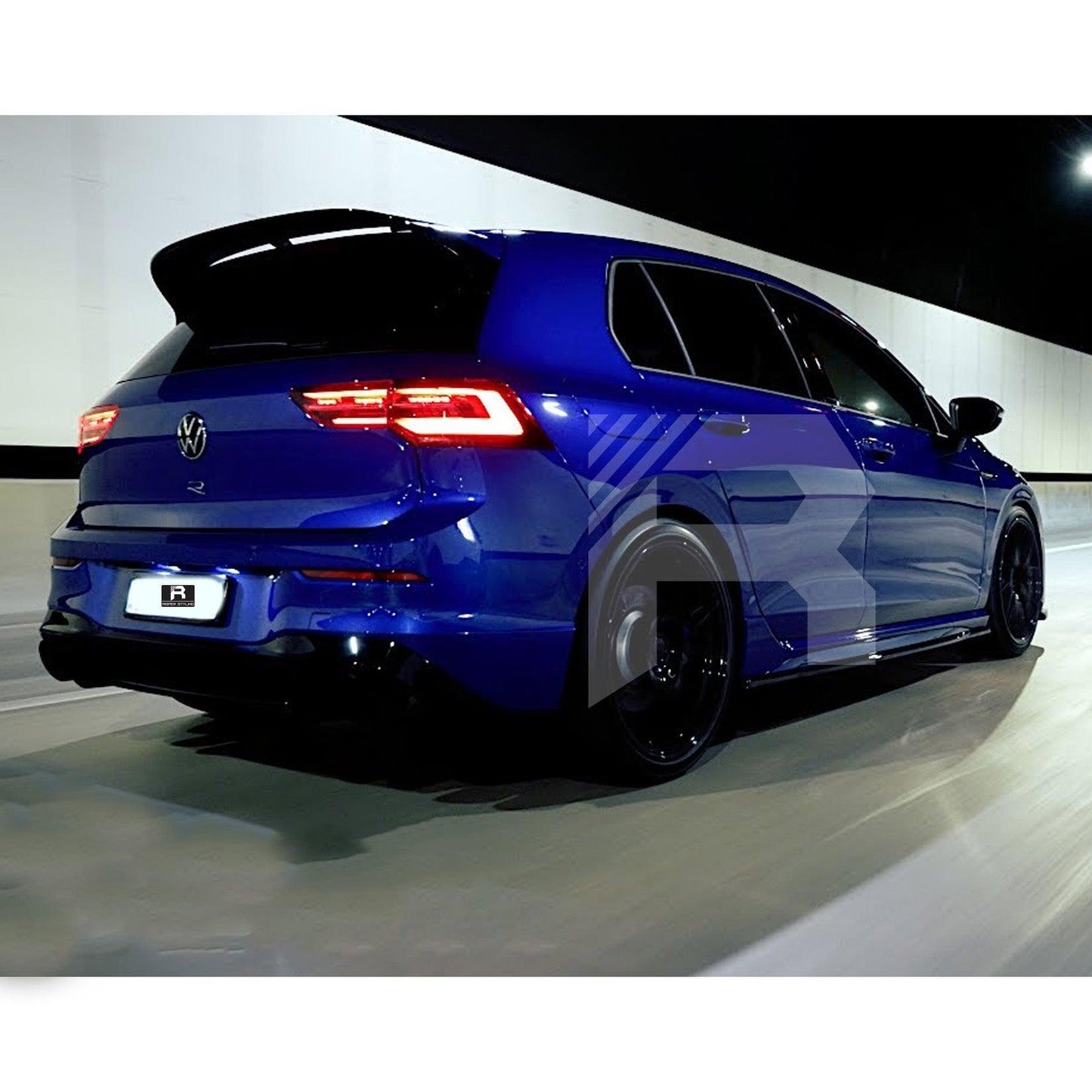 Volkswagen Golf MK8 R/R-Line/GTI 2020+ - Club Sport CS Style Rear Spoiler in Gloss Black