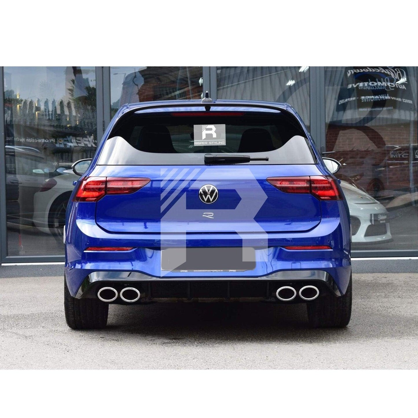 Volkswagen Golf MK8 R/R-Line/GTI 2020+ - Club Sport CS Style Rear Spoiler in Gloss Black