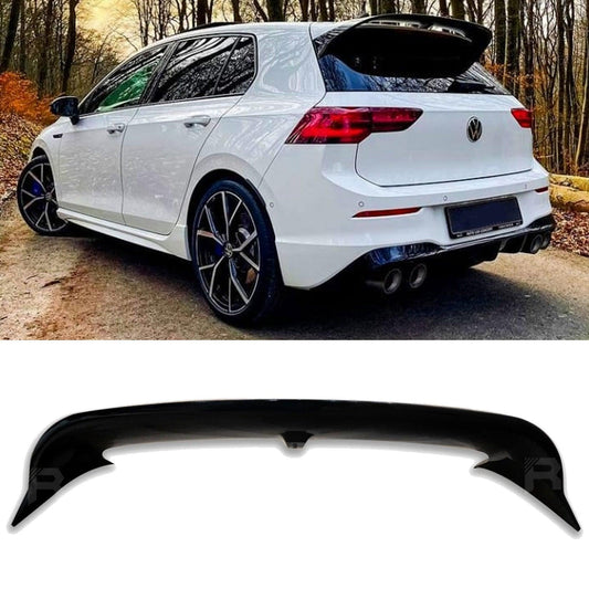 Volkswagen Golf MK8 TSI/TDI 2020+ - Club Sport CS Style Rear Spoiler in Gloss Black