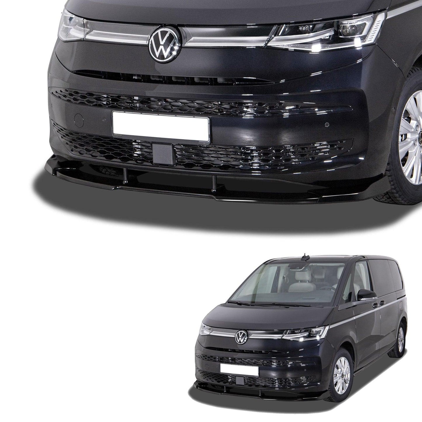 Volkswagen Transporter T7 2022 Onwards - Front Splitter Lip