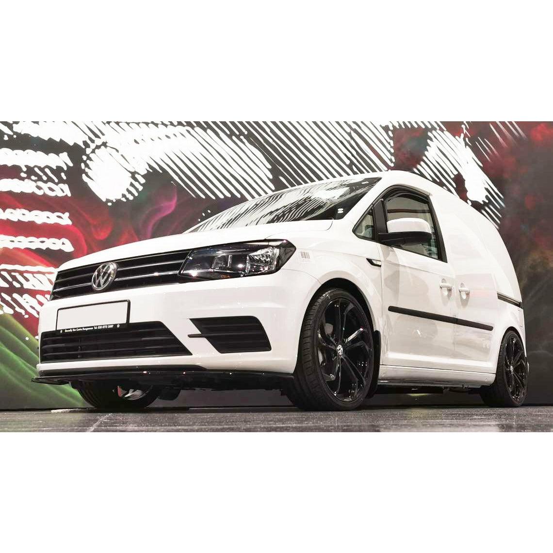 VW Caddy 2015 Onwards - Gloss Black Front Splitter