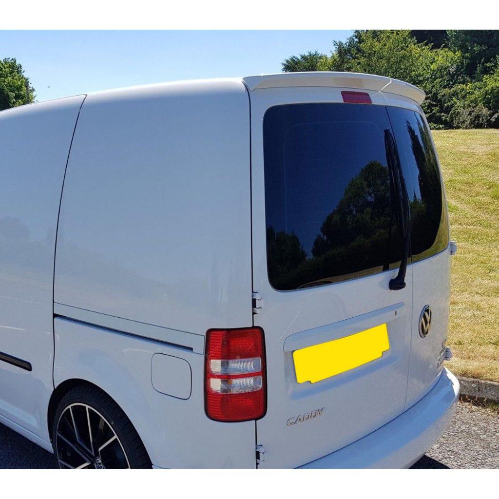 VW Caddy 2015 Onwards Rear Spoiler for Barn Doors