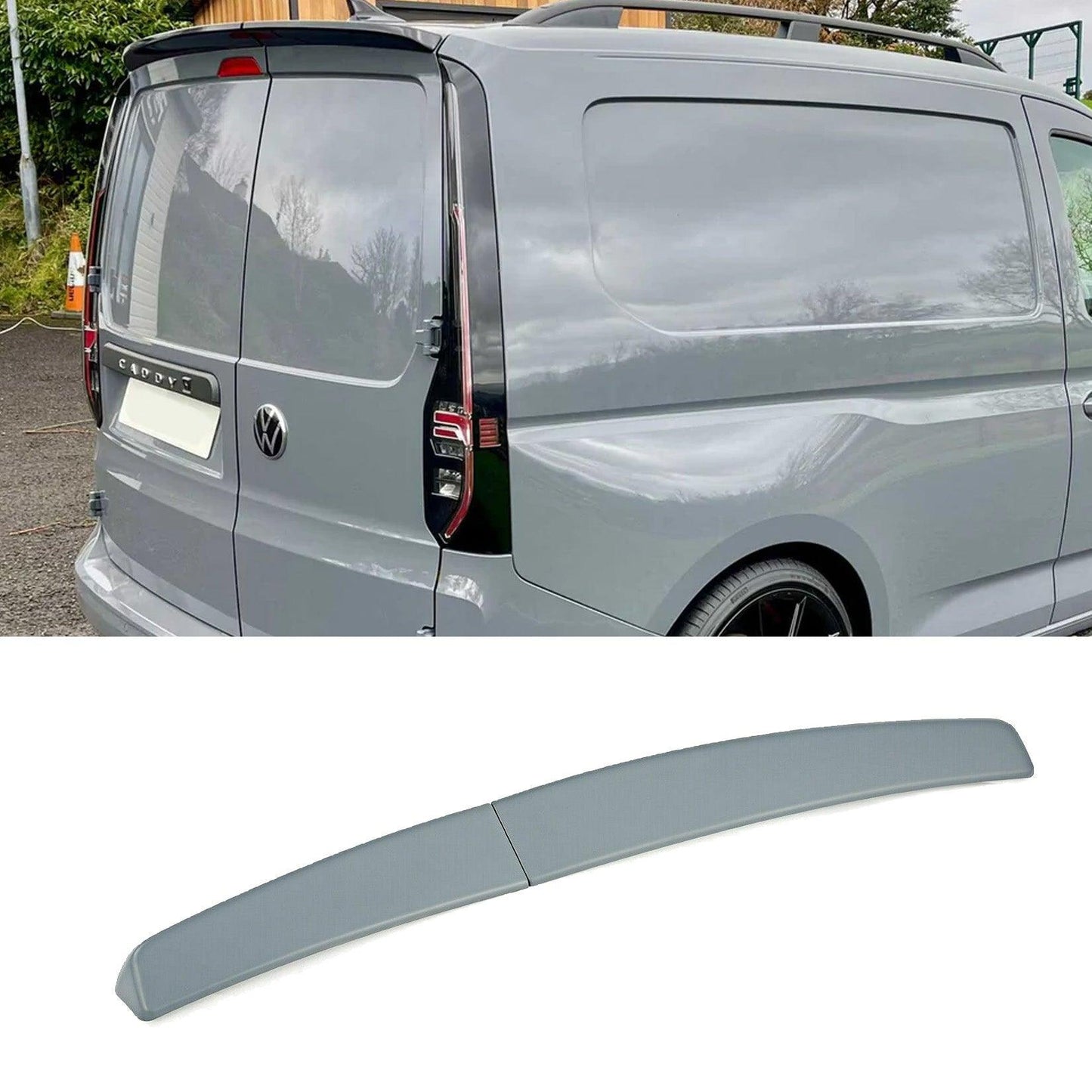 VW Caddy & Maxi 2021 Onwards - STX Rear Spoiler for Barn Door