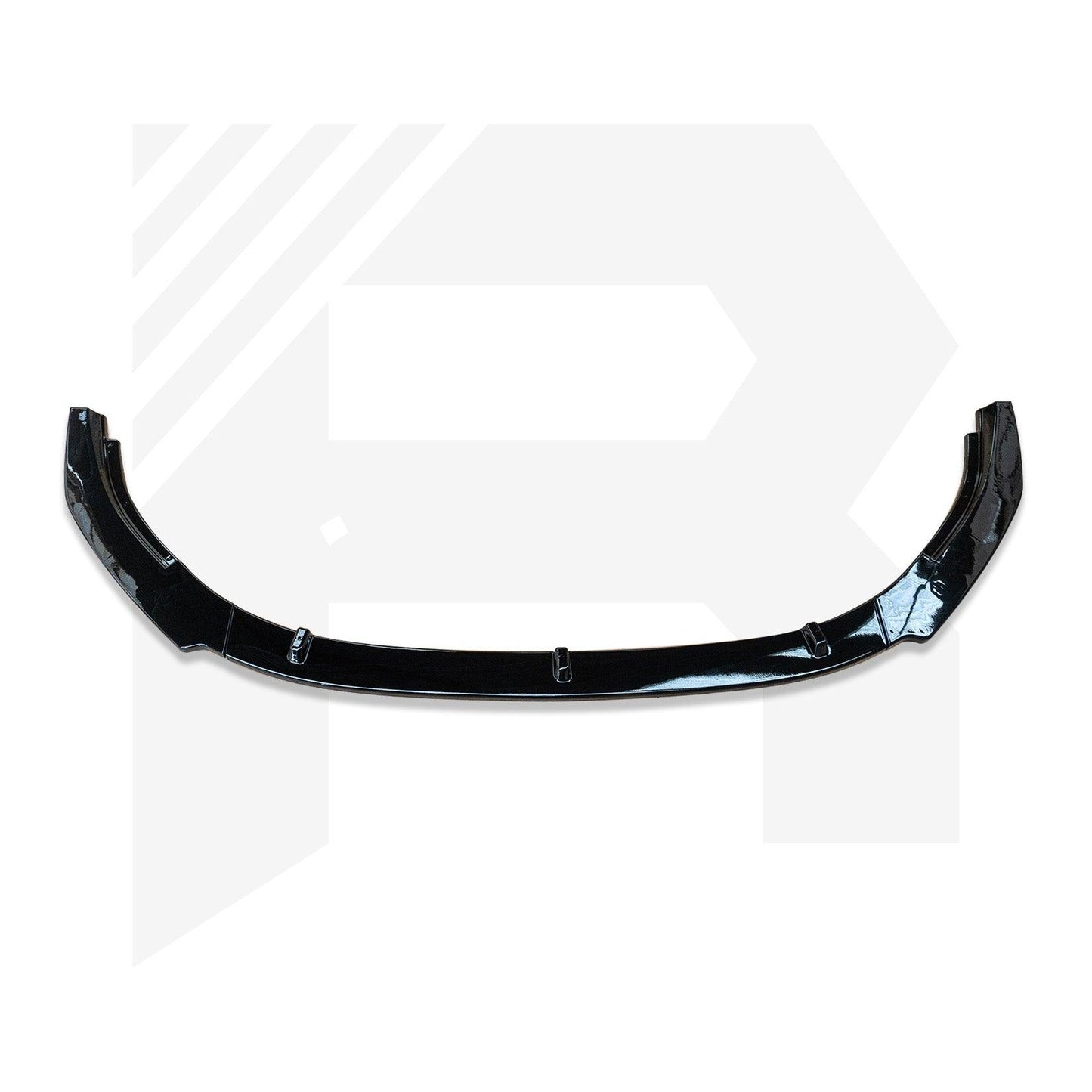 Vw Golf Mk6 Gti Front Splitter Lip In Gloss Black